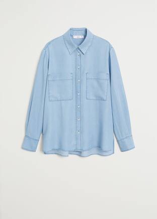 Vestidos, zapatos… Lo más nuevo (y en rebajas) que encontrarás en Mango 7 Moncloa Camisa bolsillos - Artículo sin modelo