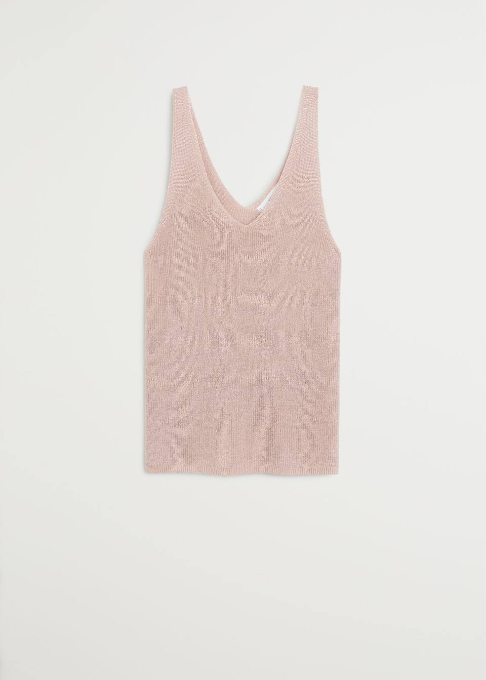 Metallic Knit Top Woman Mango United Arab Emirates Metallic Knit Top Woman Mango United Arab Emirates