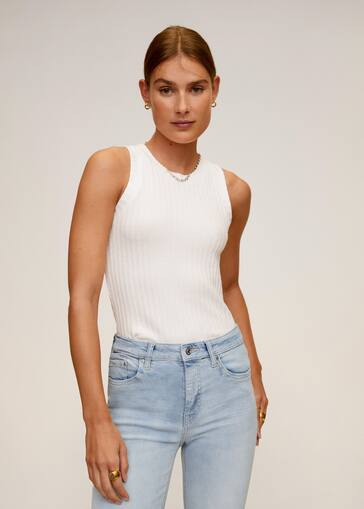 Skinny Jeans In 7 8 Lange Isa Damen Mango Osterreich