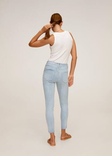 Skinny Jeans In 7 8 Lange Isa Damen Mango Osterreich