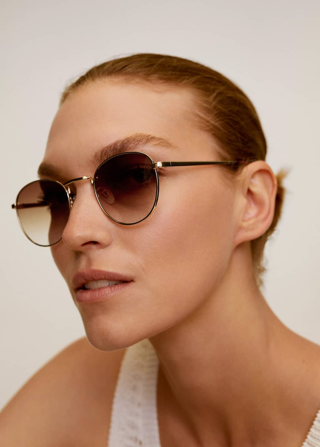 Mango round sunglasses Clearance