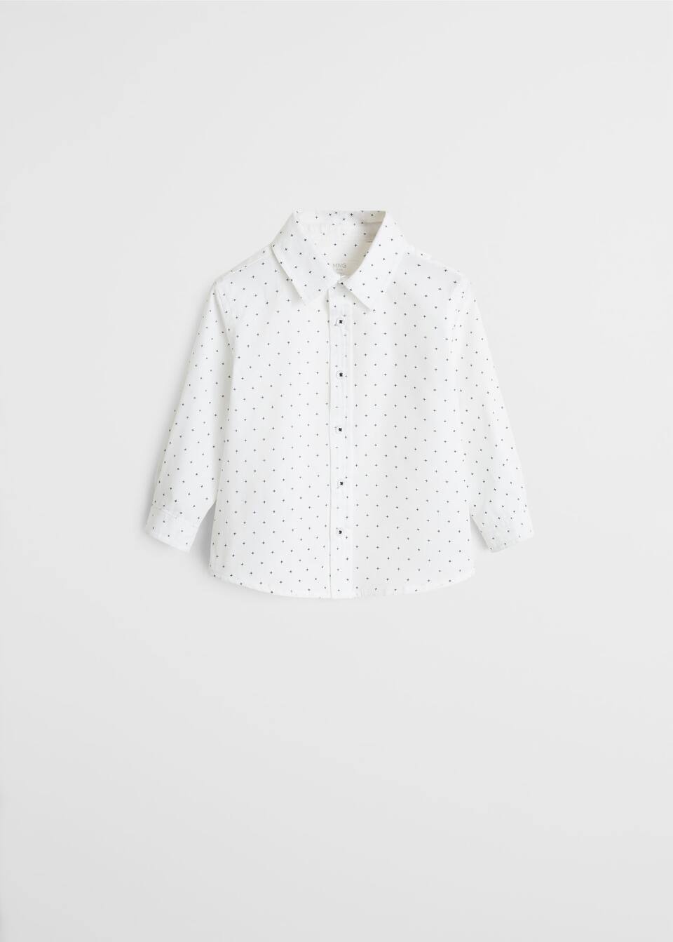 Cross Print Shirt Boys Mango Kids India