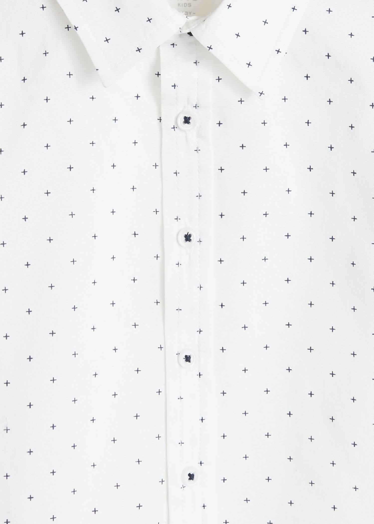 Olymp Herren Body Fit Hemd Level 5 Blau Weiss Minimal Muster 2039 34 27