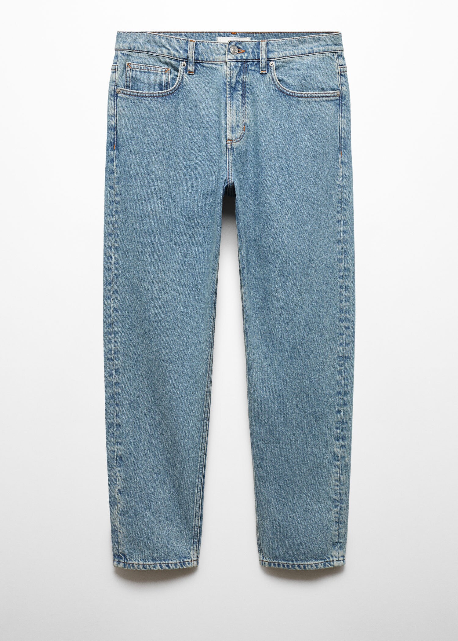 Ben tapered cropped jeans Men Mango Man USA