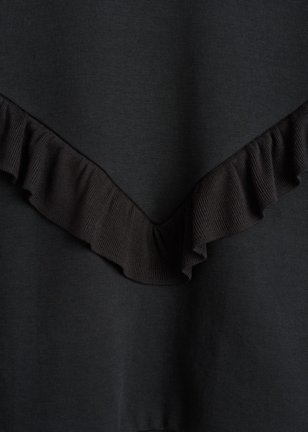 Baumwoll sweatshirt mit rüschen Damen | Mango Österreich Baumwoll sweatshirt mit rüschen Damen | Mango Österreich