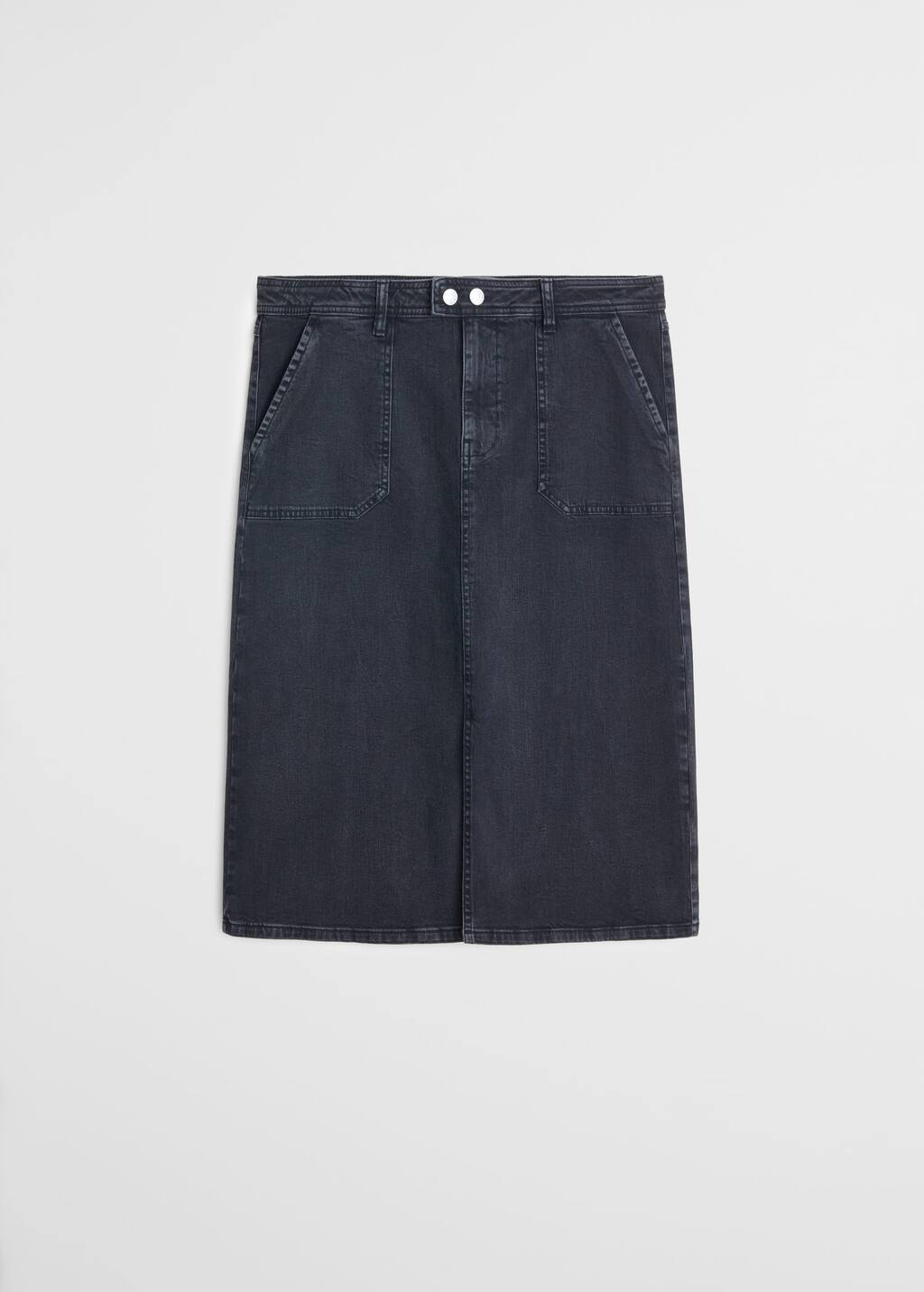 Mango Midi denim skirt 67034003 TN