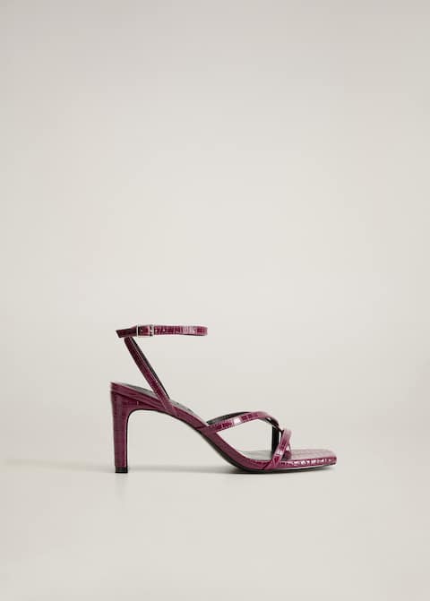 Πέδιλα ασύμμετρα κροκό - Προϊόν χωρίς μοντέλο