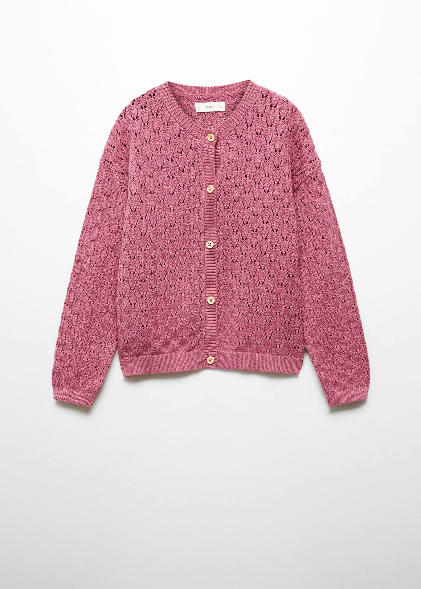 Button knit cardigan Women Mango USA