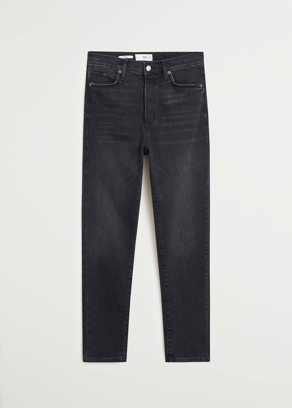 Jeans High Waist Slim Woman Mango Pakistan