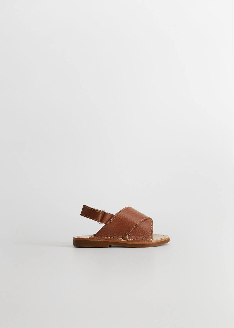 Deri Bantli Sandalet Kiz Cocuk Mango Kids Turkiye