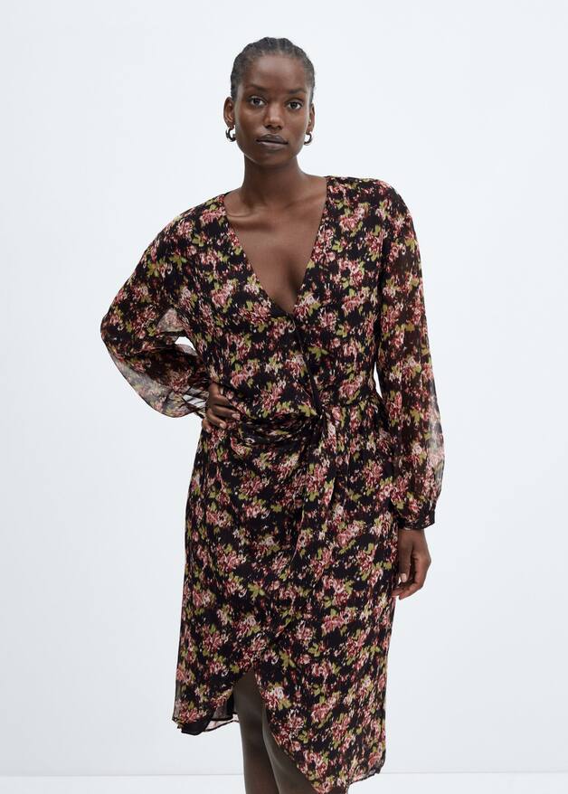 DRESS KNOT (DARK PRINT) main image 1
