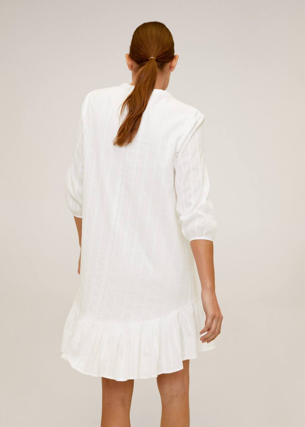 mango embroidered cotton dress