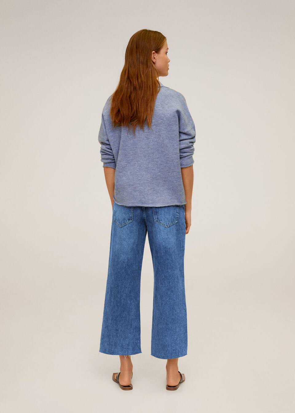 Culotte Jeans Woman Mango Malaysia