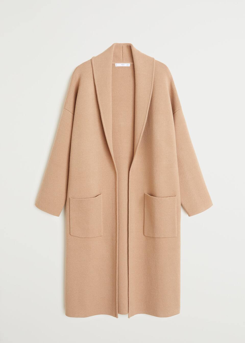 Pocket Knit Cardigan Women Mango Usa