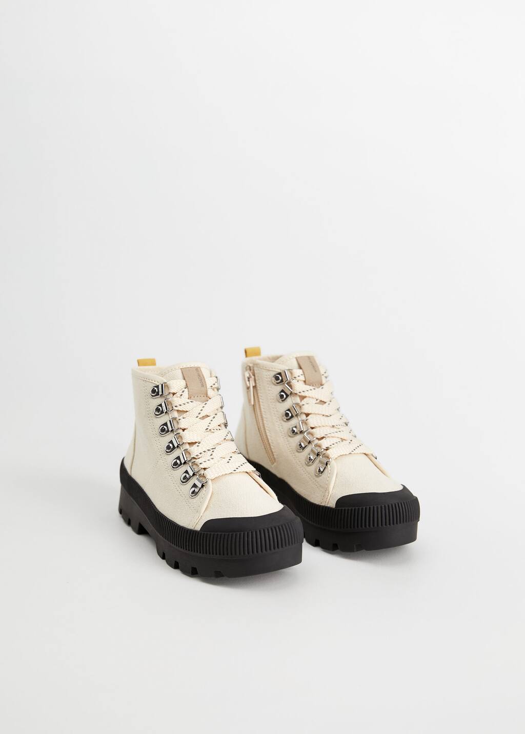 schoenen mango leer