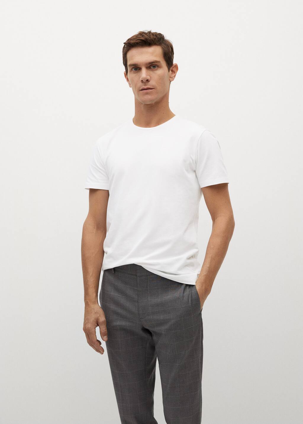 camisetas stretch hombre