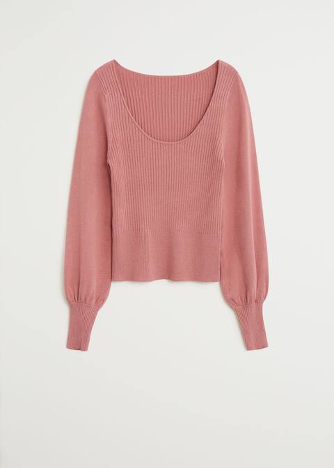 Cable Knit Sweater Woman Mango Kenya