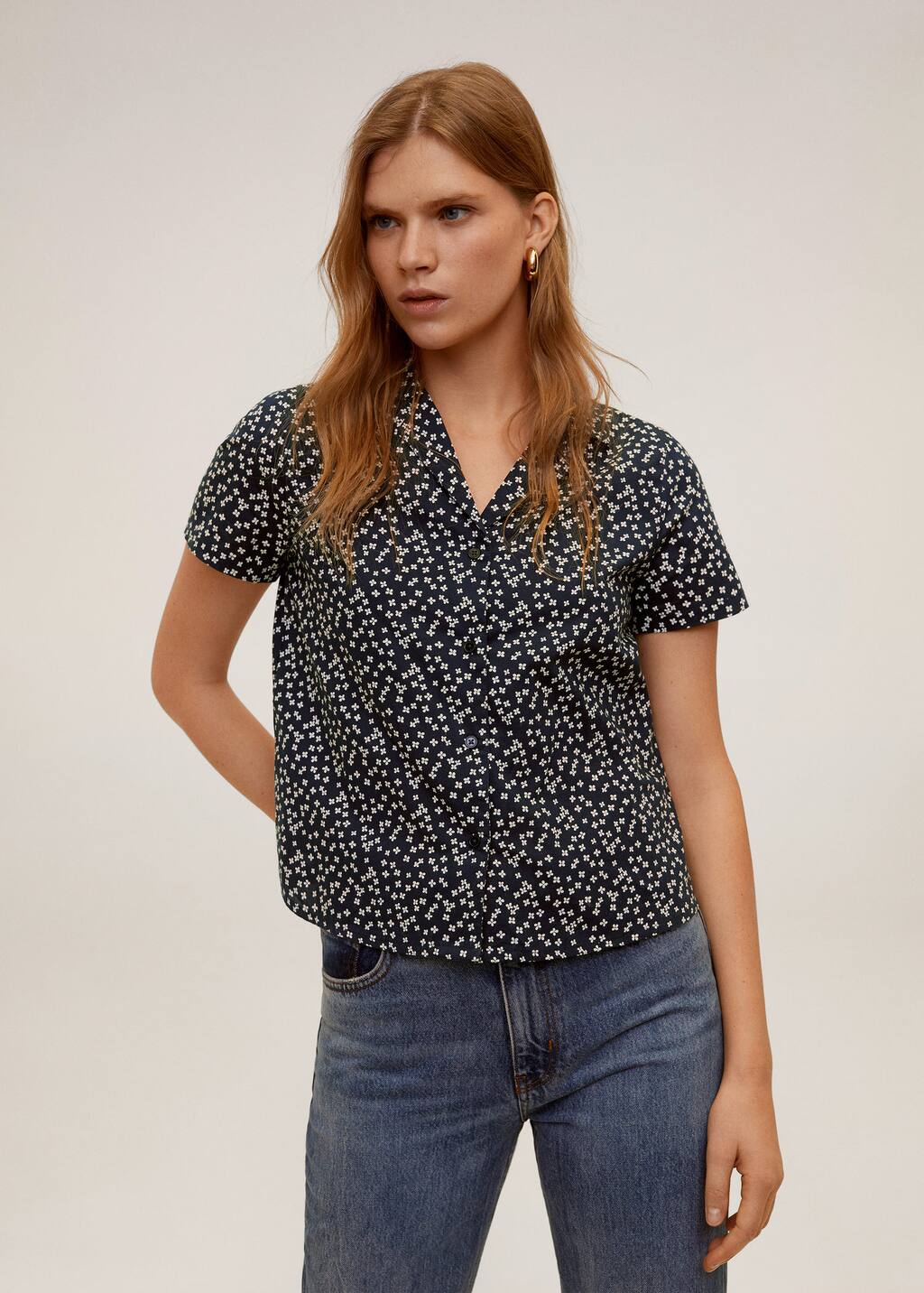 Mango chemise manche courte Clearance