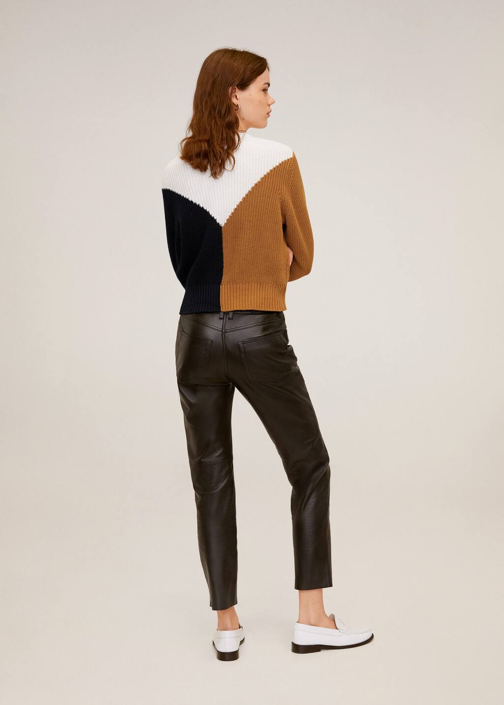 Tricolor knit sweater Tricolor knit sweater