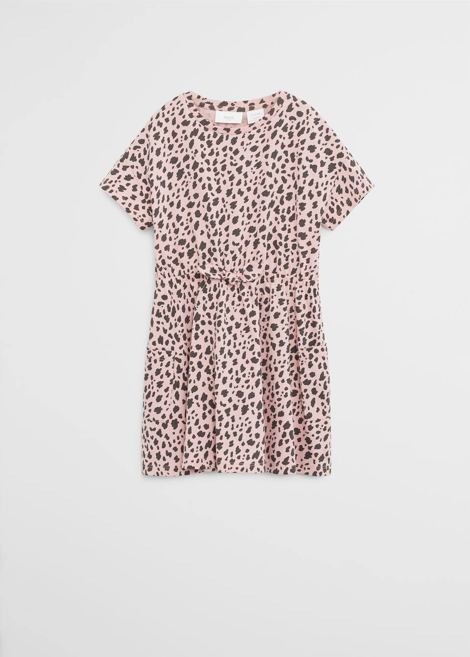 Organic Cotton Printed Dress Girls Mango Kids United Kingdom Channel Islands