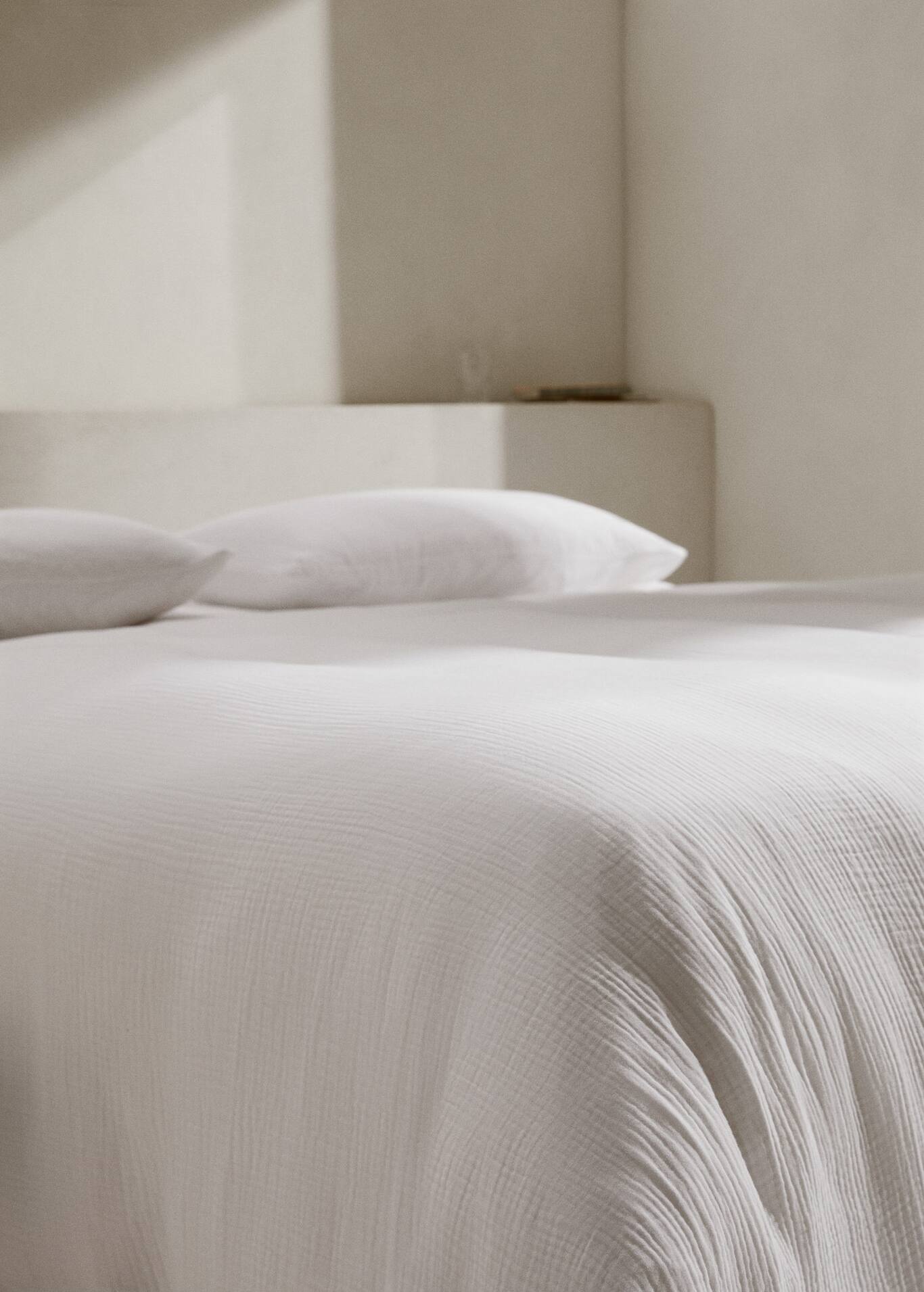 Cotton gauze duvet cover 150cm Home Mango Home United Kingdom