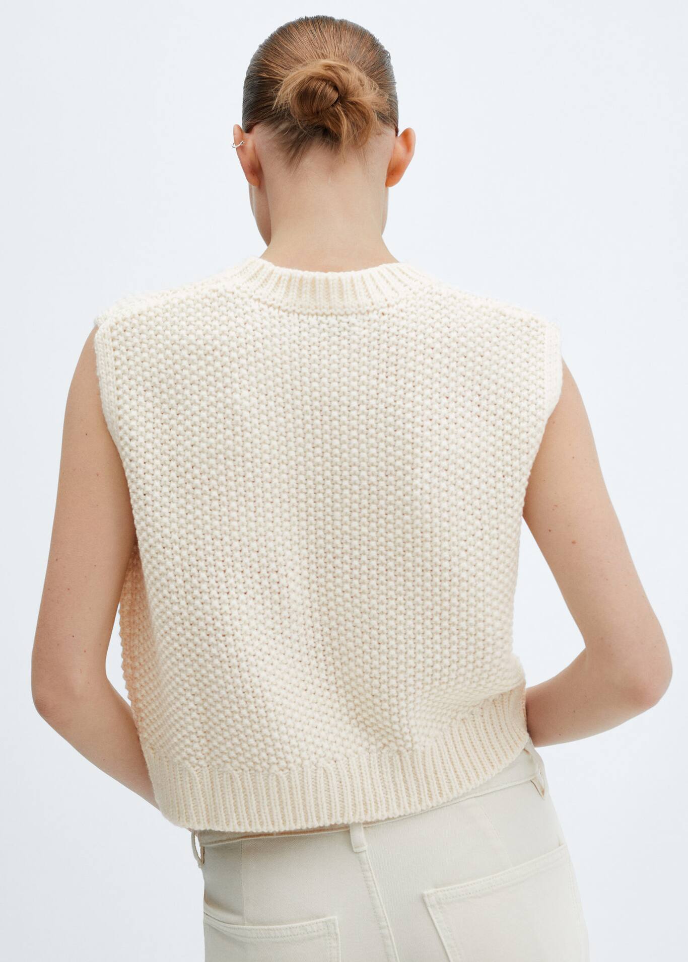 Chunkyknit vest Women Mango USA
