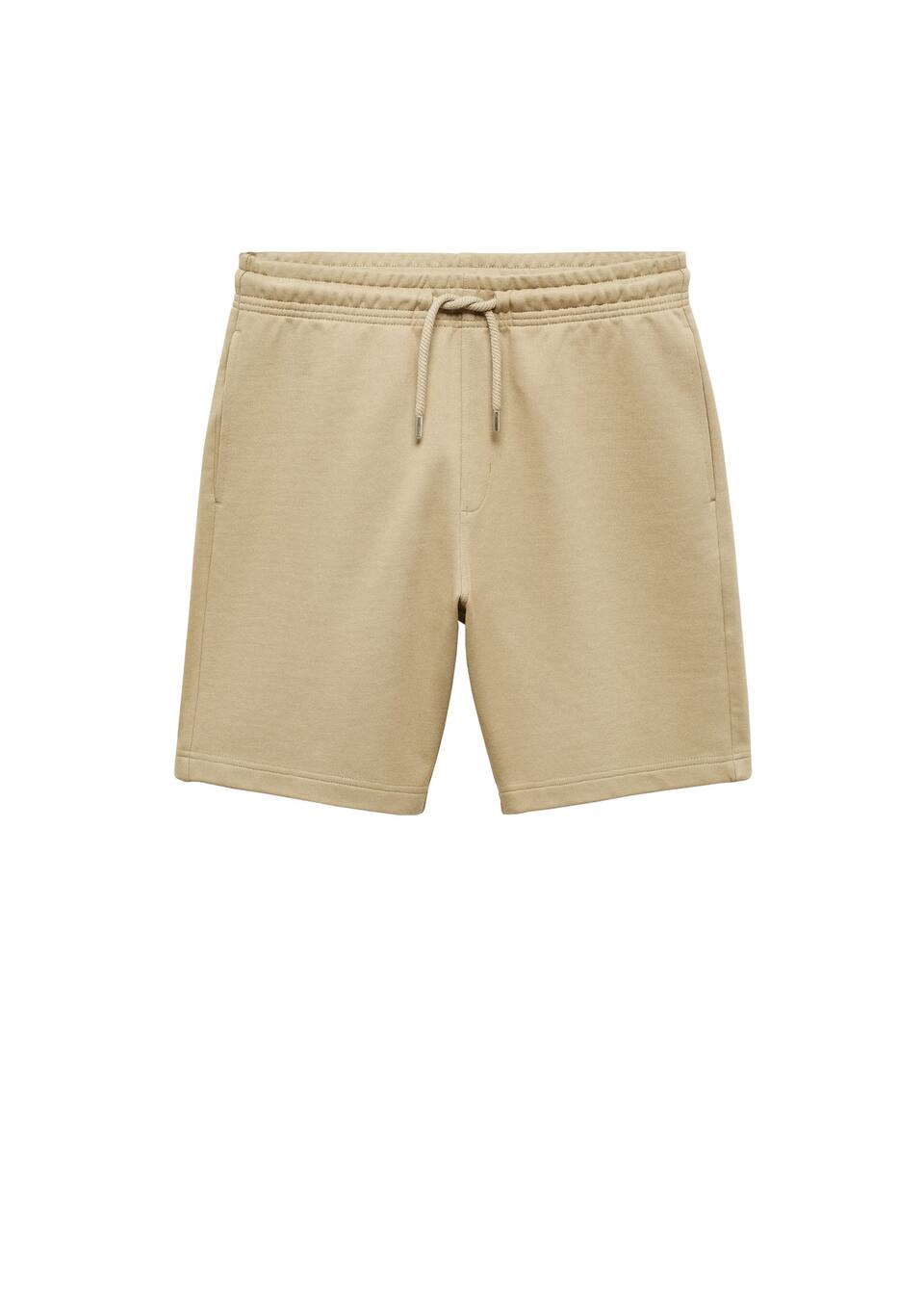 Jogger cotton bermuda shorts Men Mango Man United Kingdom