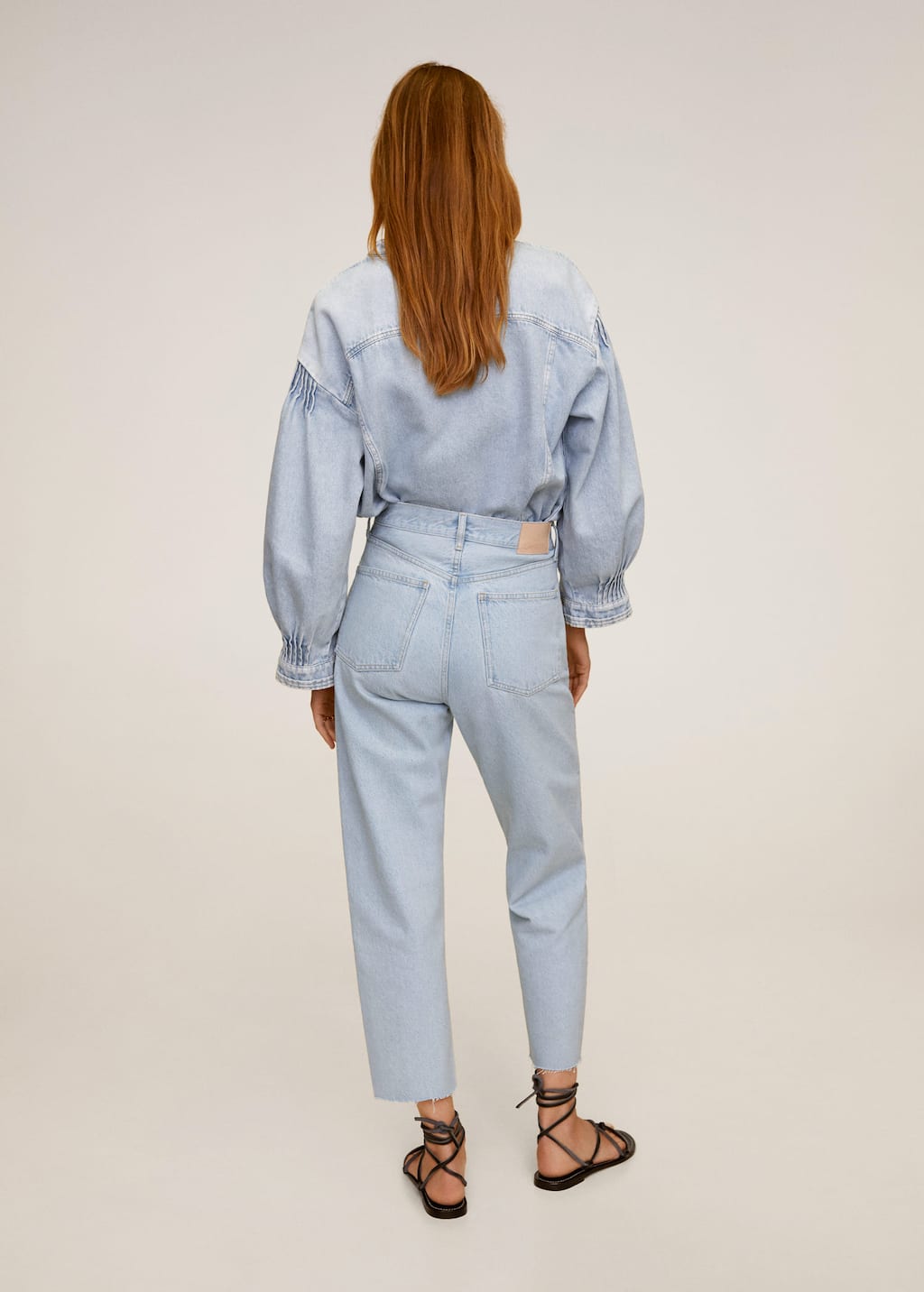 Balloon crop jeans - Women | Mango USA