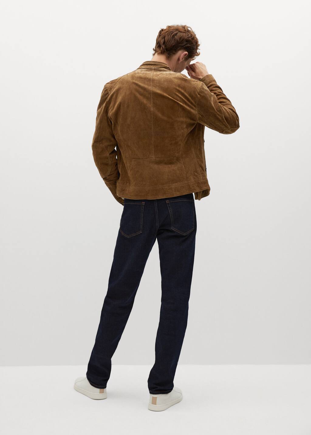 Mango Elbowpatch suede jacket 67070518 CG