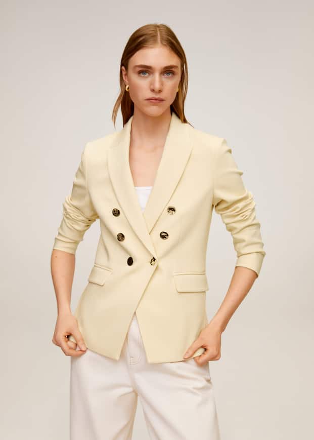 Double-breasted blazer