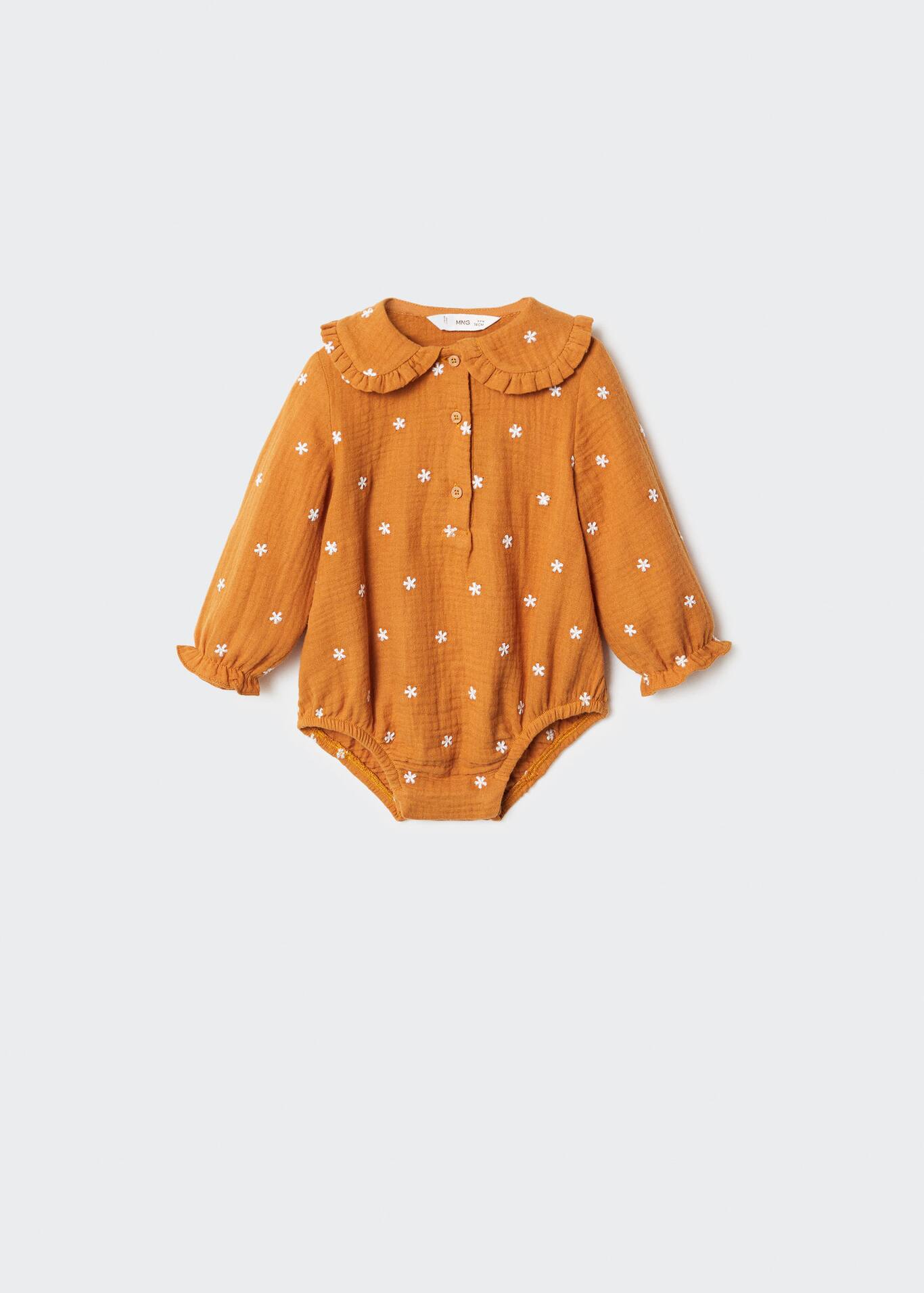 Print cotton onepiece suit Teenage girl Mango Teen United Kingdom