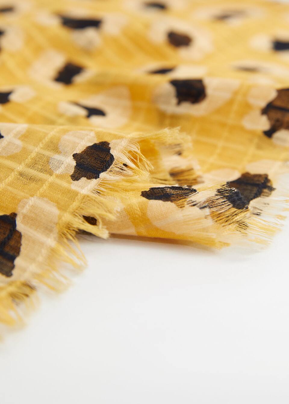 Desenli Fular Kiz Cocuk Mango Kids Turkiye