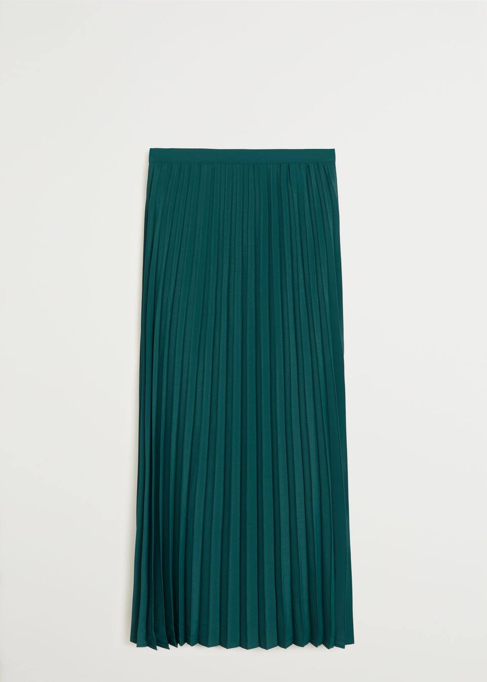 Pleated Long Skirt Woman Mango Aruba