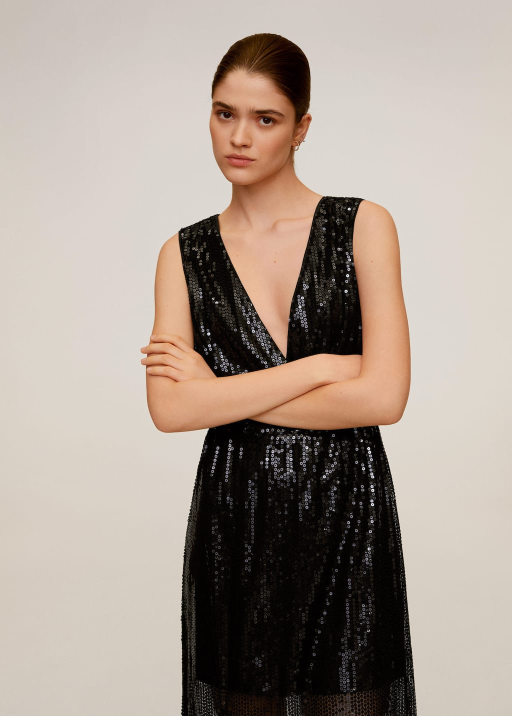 mango sequin dress