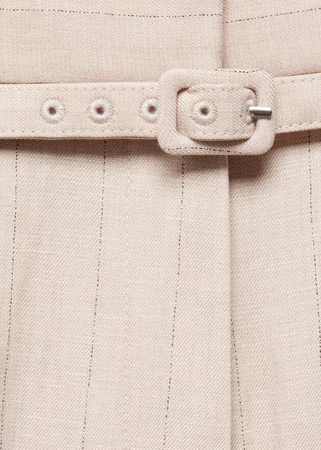 Suit pants belt clips Women Mango USA