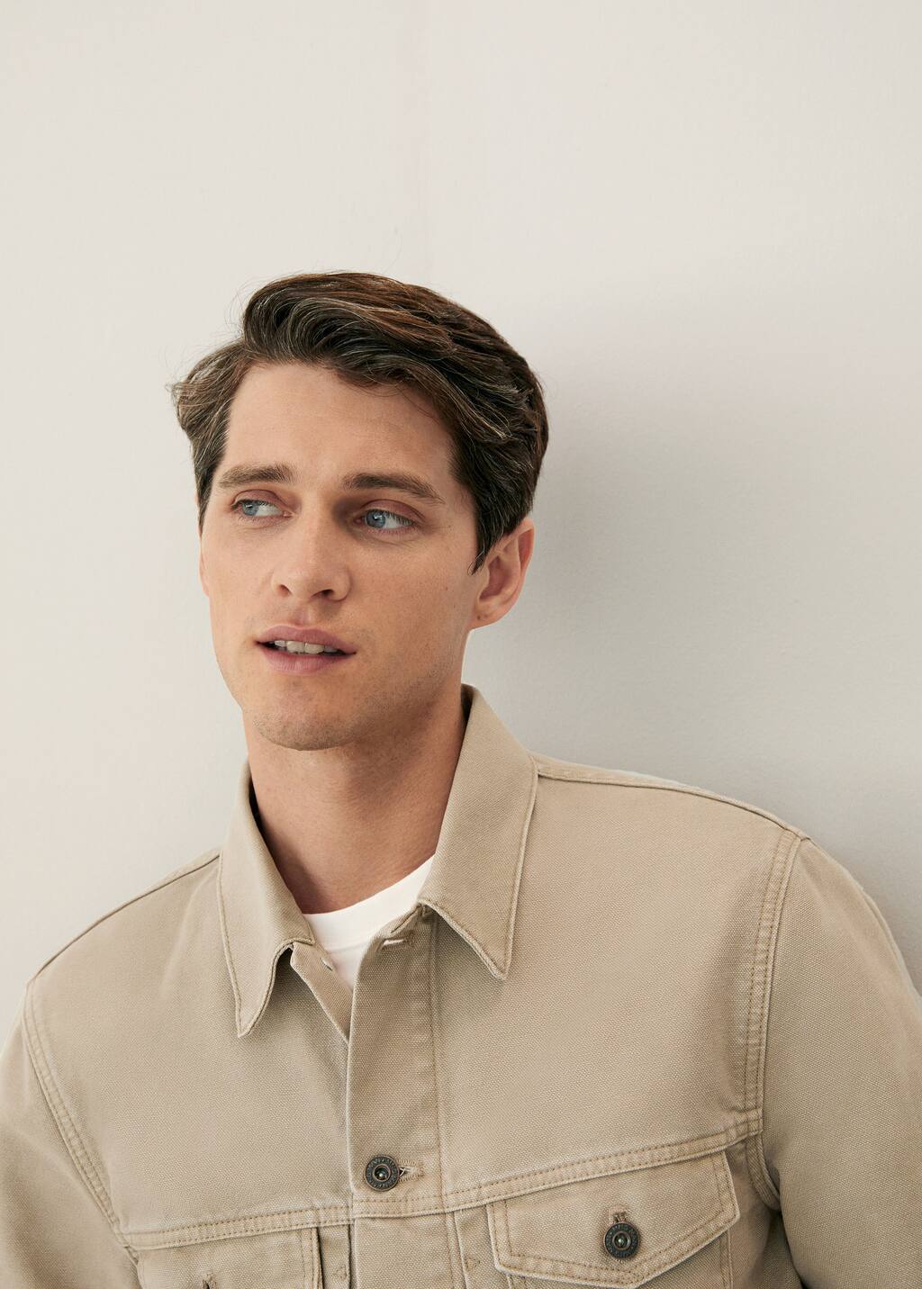 Beige spijkerjack Heren | Mango Man Nederland Beige spijkerjack Heren | Mango Man Nederland