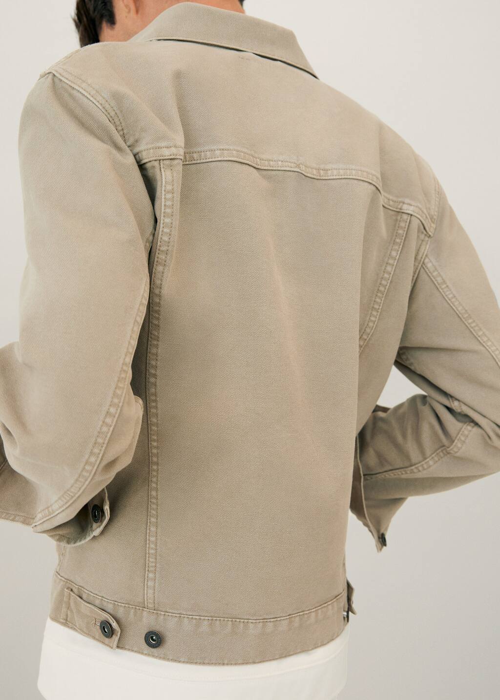 Beige spijkerjack Heren | Mango Man Nederland Beige spijkerjack Heren | Mango Man Nederland
