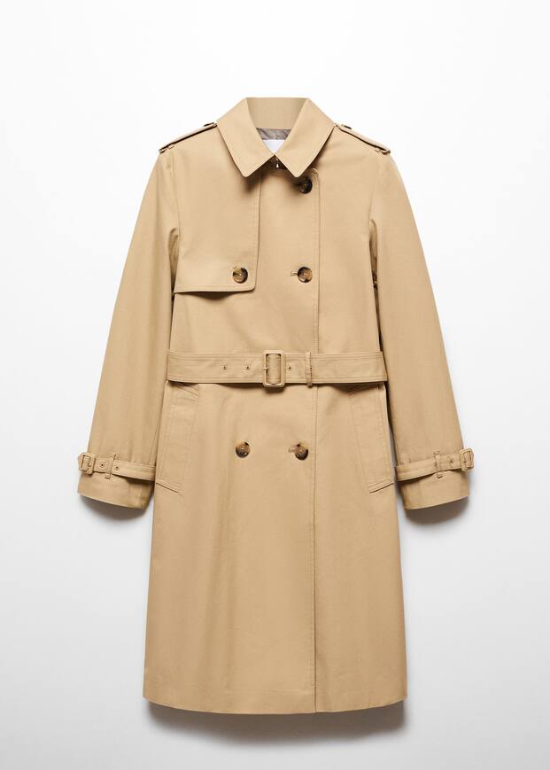 Classic trench coat with belt - Article without model