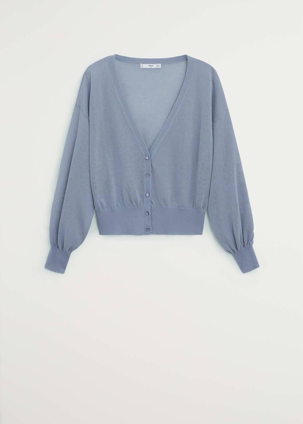 mango fine knit cardigan