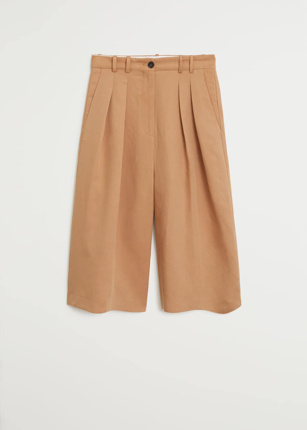 pleated bermuda shorts womens