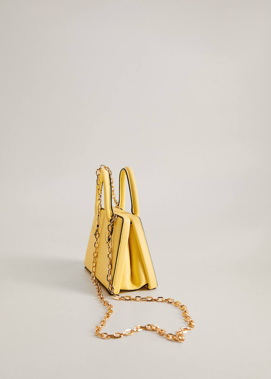 chain mini bolsa mango