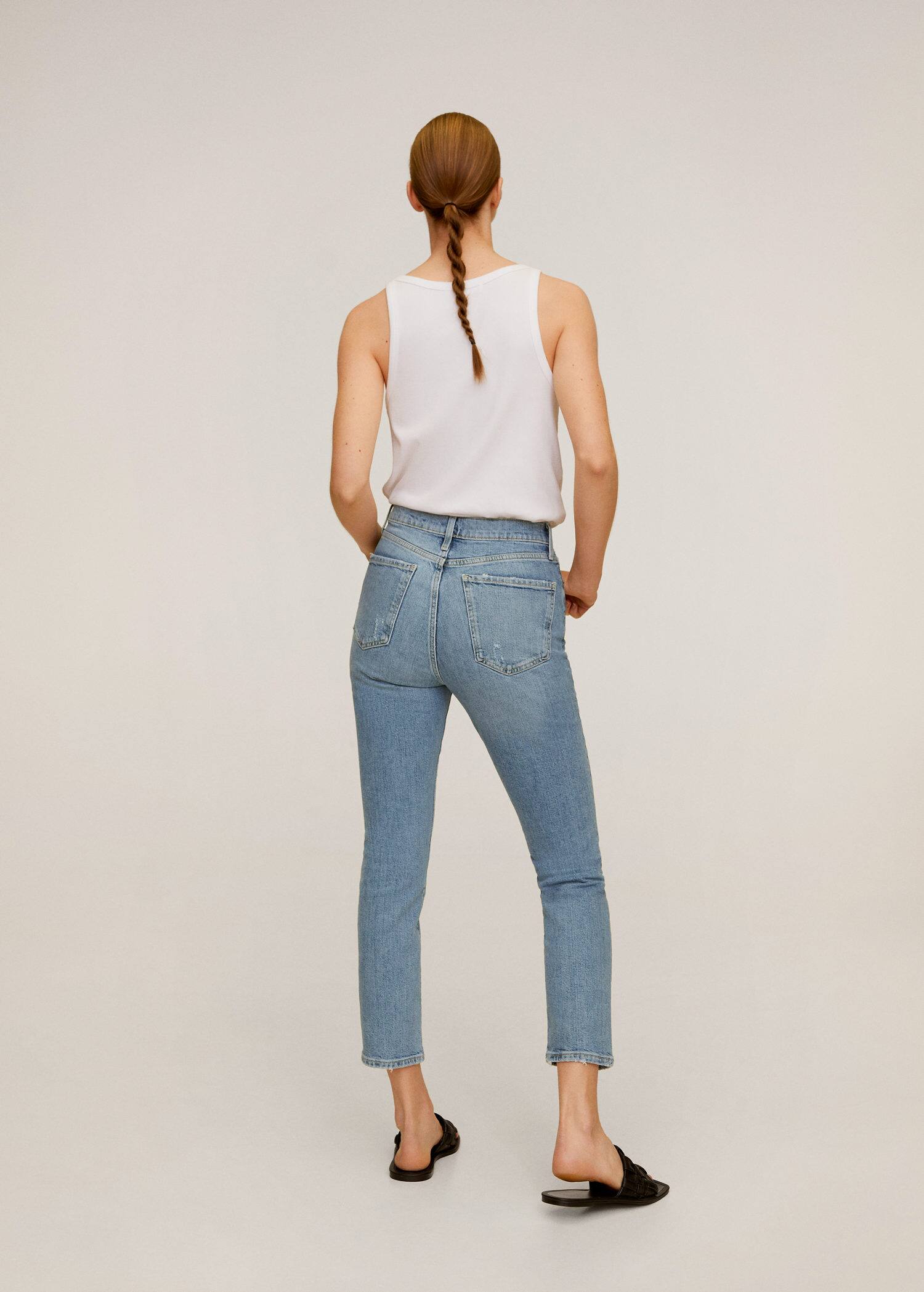 Vaqueros De Mujer 2020 Mango Espana