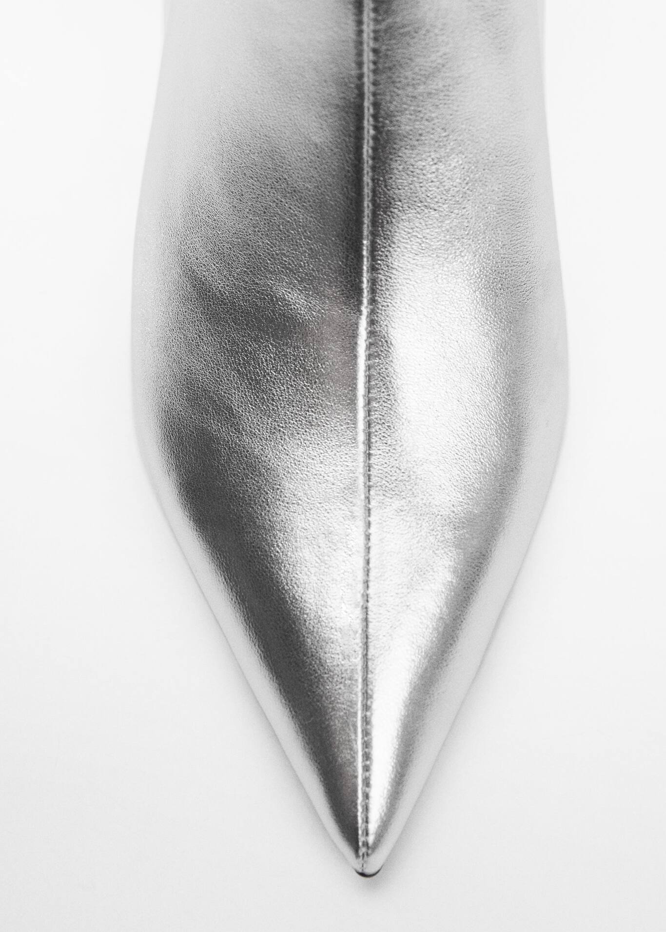 Leather boots with kitten heels - Women | Mango USA