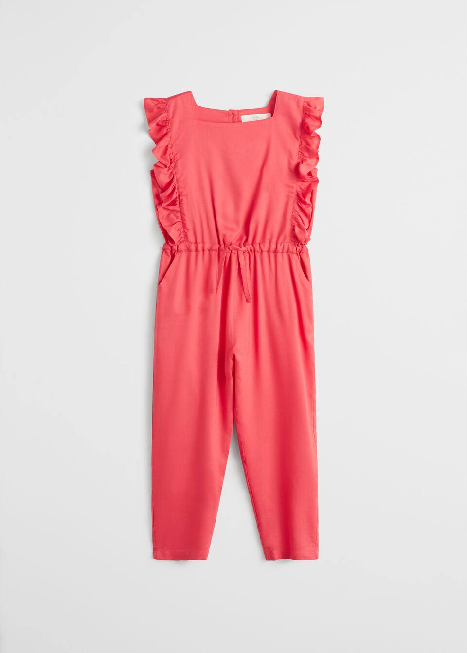 Frilled Long Jumpsuit Girls Mango Kids United Kingdom Channel Islands