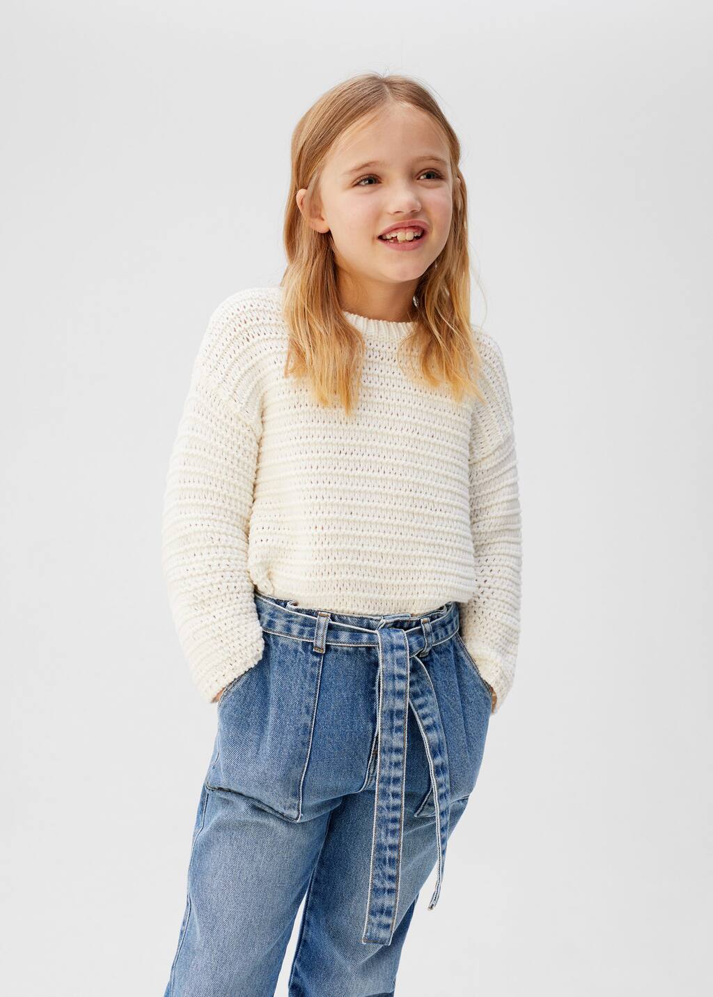 Modalite Net Mango Jean Baggy Ceinture tm Modalite Net Mango Jean Baggy Ceinture tm