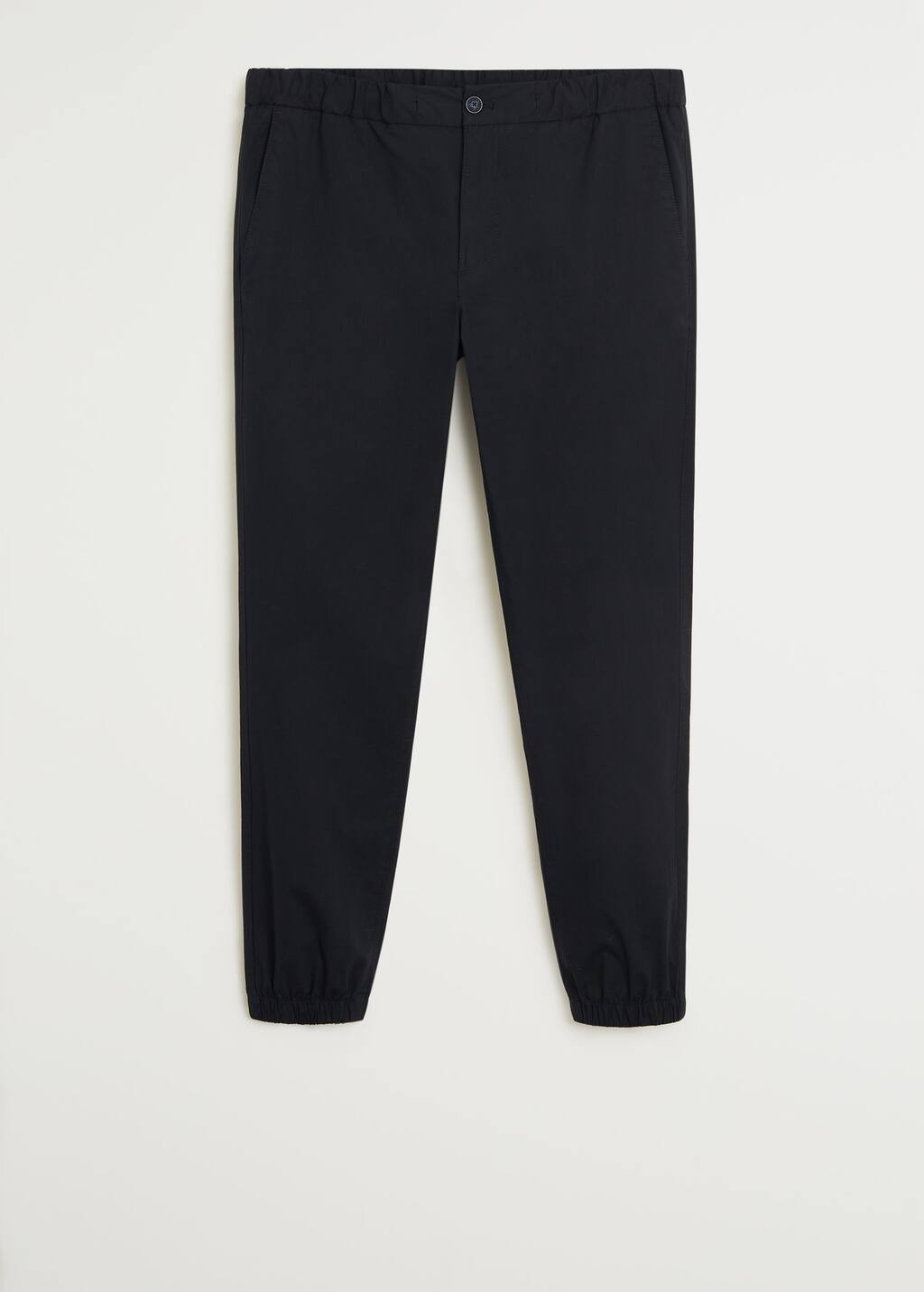 Mango Cotton joggerstyle trousers 67095903