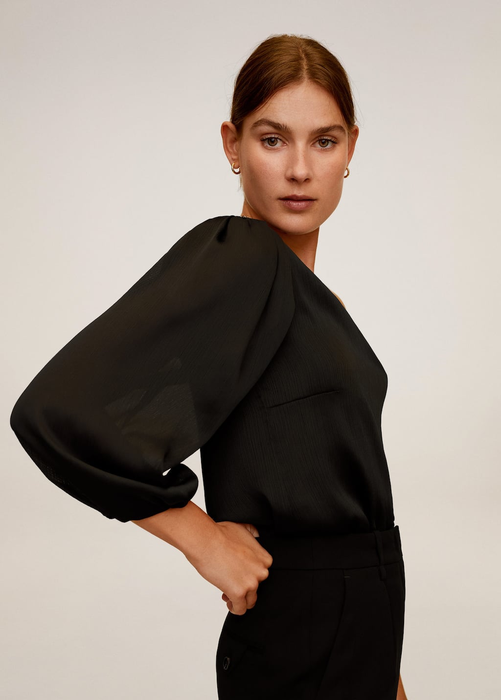 Top manche bouffante mango Outlet