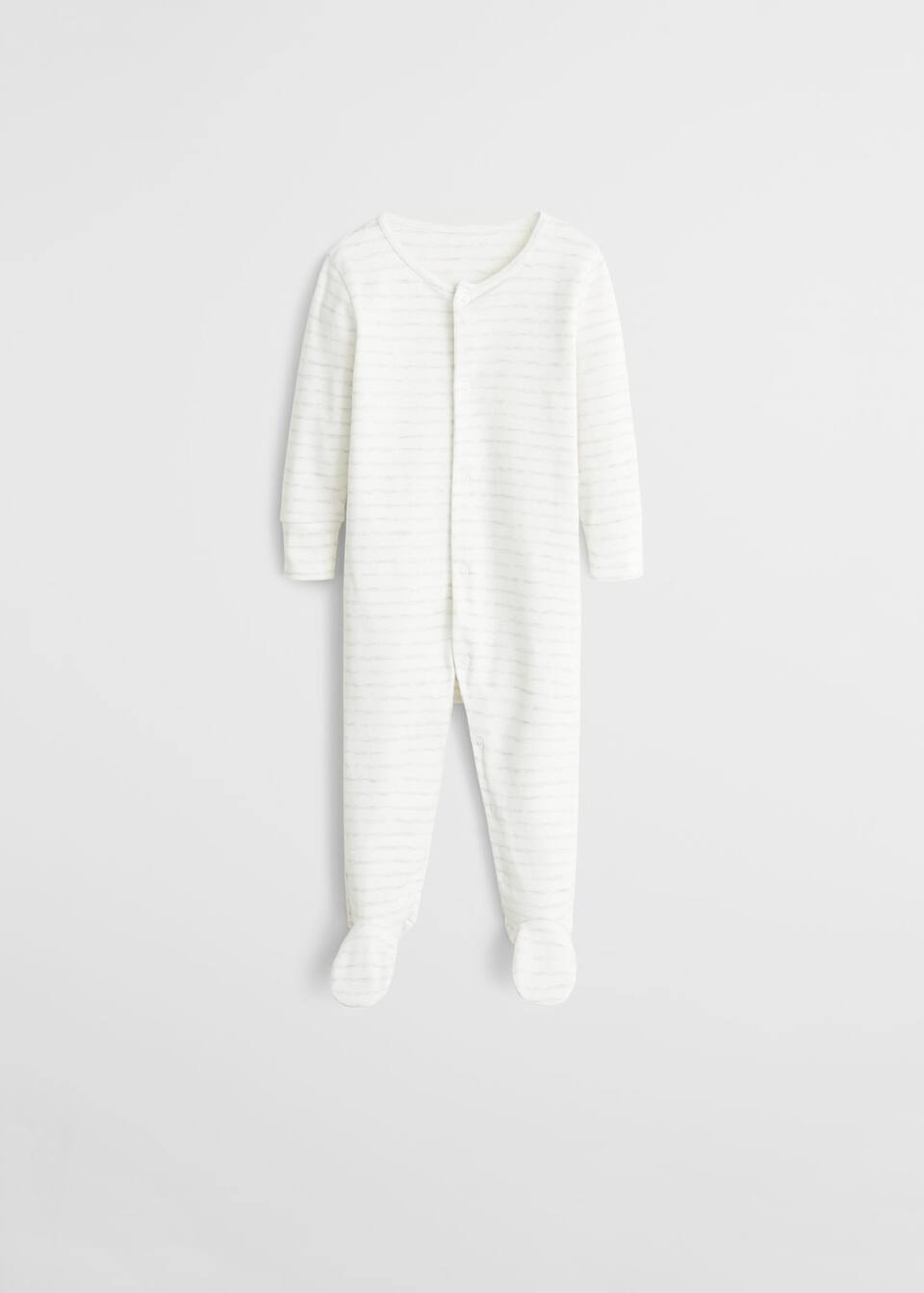 Organik Pamuklu Desenli Tek Parca Tulum Kiz Cocuk Mango Kids Turkiye