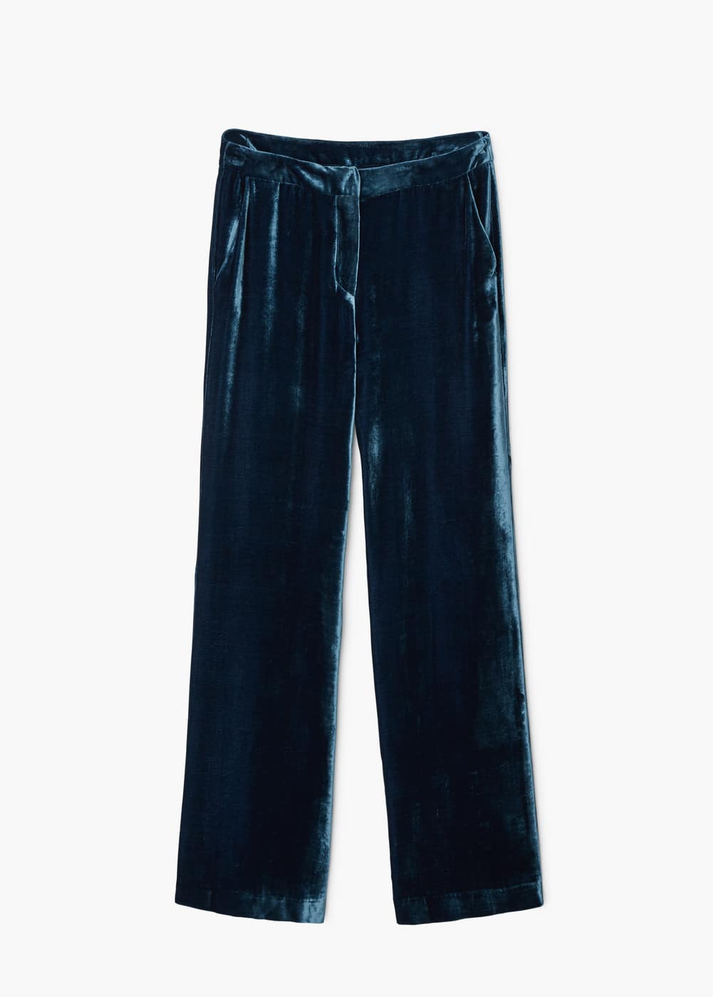 Velvet trousers | MANGO