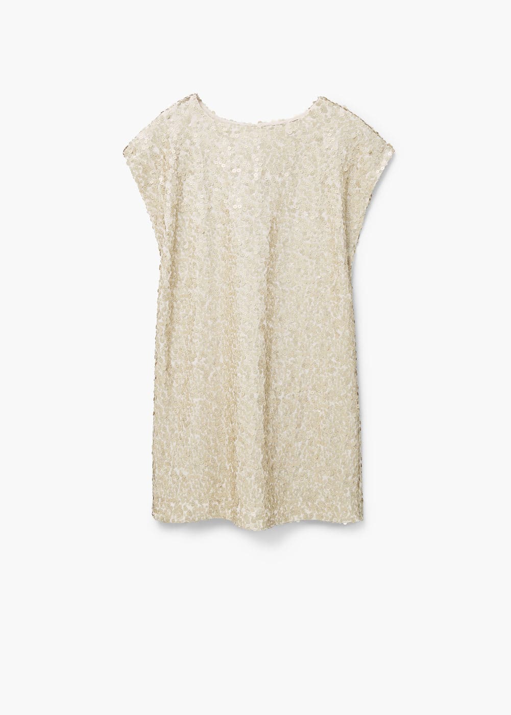 Vestido lantejoulas | MANGO